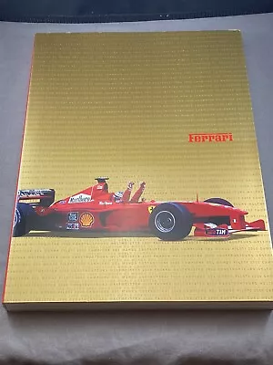 2000 FERRARI YEARBOOK Formula 1 Michael Schumacher • $39.95