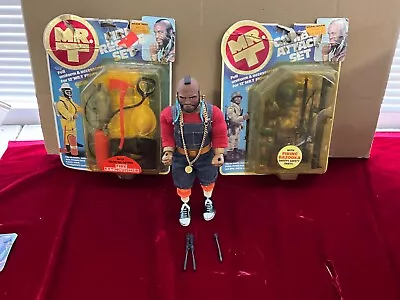 1983 Mr T Galoob Cannell Product A Team Figure. Plus Accessory Sets • $75