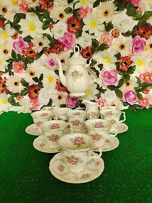 £170 • Buy Royal Albert Tranquillity Coffee Set 17 Pieces