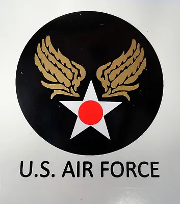 U.s. Air Force P-series Helmet Decal W/black Lettering • $5.95