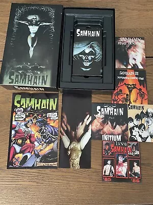 Samhain Box Set Danzig Misfits (CD 2000 5 Discs Comic VHS) Excellent • $360