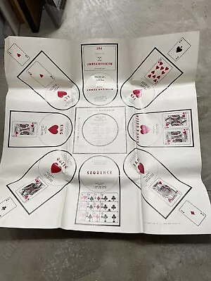 Vintage Wm Drueke Michigan Rummy Game #6060 Game Mat In Box W/ Directions • $5