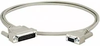 9  25 Pin Serial Printer Cable Lead Fujitsu IBM J2 NCR Epos Receipt NEW • £6.19