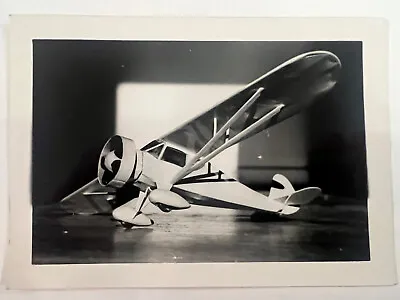 Vintage Photo Monocoupe Model Plane 1930s Or 1940s • $9.99