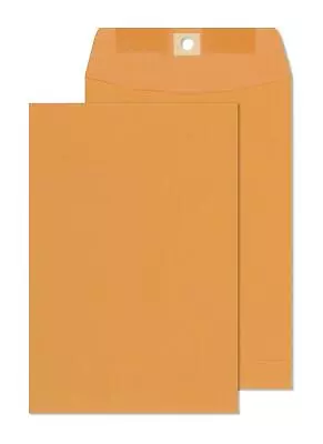 6x9 Clasp Envelopes – 100 Pack Brown Kraft Catalog Envelopes With Clasp Closu... • $40.77
