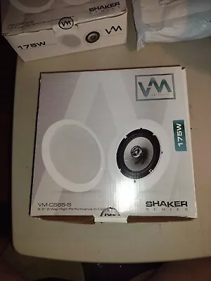 VM AUDIO ELUX 6.5  175 W Home In-ceiling Speaker  Shaker Series NEW Open Box • $45