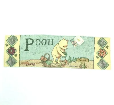 Disney Classic Pooh Table Bed Runner Winnie Pooh Garden Goodwin Weavers 11 X 36 • $54.99