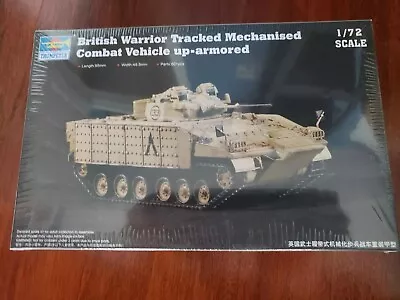 Trumpeter 1/72 07102 British Warrior Tracked MCV Up-Armored NEW SEALED  • $12.99