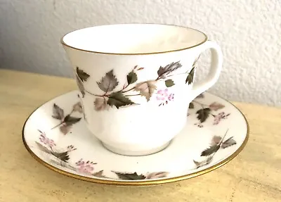 Vintage Milton Fortune Bone China Tea Cup & Saucer England • $16