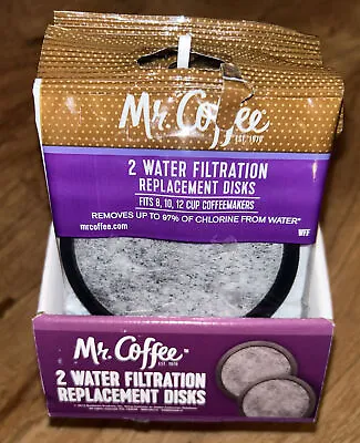 Mr. Coffee Water Filtration Replacement Disks Lot Of 13 Pack Each Pack 2 Filters • $49.99