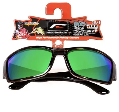 Renegade IKE Mike Iaconelli Polarized Fishing Sunglasses UVA UVB Protection Fin • $29.98