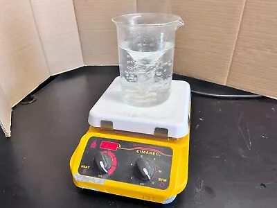 Barnstead Thermolyne Cimarec SP131325 Magnetic Stirrer & Hotplate - WATCH VIDEO • $199.99