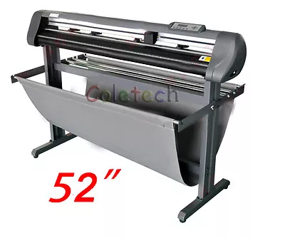 52   Vinyl Cutter Plotter Machine Sign Cutting 1350mm Optical Eye Flexi 11&Stand • $1529