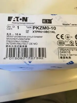 New Eaton PKZM0-10 PKZM010 Moeller Circuit Breaker Free Shipping #XP • $45