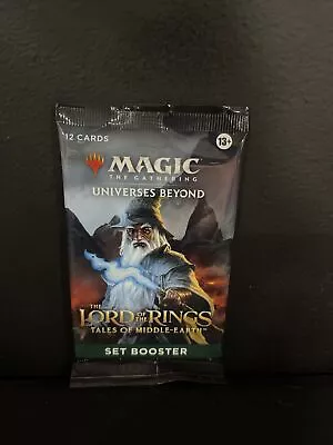 MTG Lord Of The Rings: Tales Of Middle Earth - Set Booster Pack Factory Sealed • $7