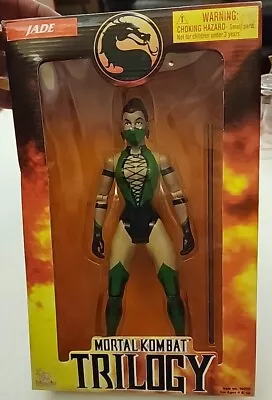 Toy Island 1998 Mortal Kombat Trilogy JADE Action Figure NEW Old Stock In Box • $24.88