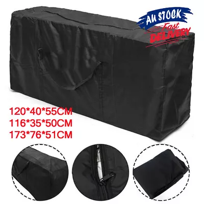 Waterproof Extra Large Storage Bags Outdoor Christmas Xmas Tree Cushion Bags AU • $17.89