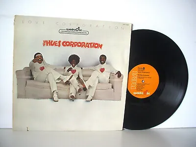 HUES CORPORATION Love Corporation QUADRADISC LP 1975 RCA APD1-0938 QUADRAPHONIC • $15