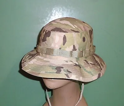 USGI Multicam Camouflage Twill Jungle Boonie Sun Hat Cap All Sizes • $24.99