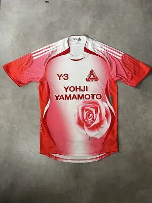 Palace X Yohji Yamamoto Y-3 Football Soccer T-shirt Jersey Size S Brand New • £230