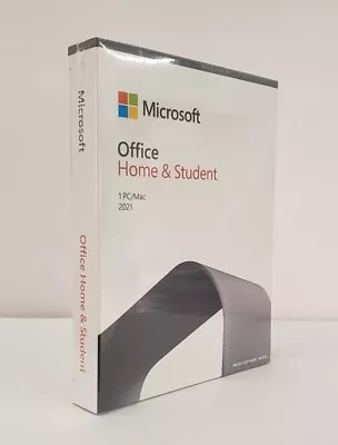 Microsoft Office Home And Student 2021 For 1 PC Or Mac 79G-05396 Brand New  • $119.99