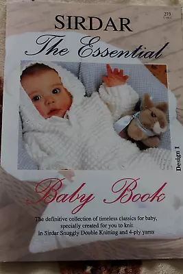 Sirdar The Essential Baby Knitting Pattern Book 273 • £11.30