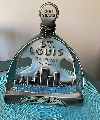 Jim Beam Large Decanter “St Louis “Made In 1966 Empty Pre -Owned • $85.99
