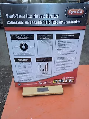 Dyna-glo. Propane Vent Free Ice House Heater 10000 BTUs • $60.08