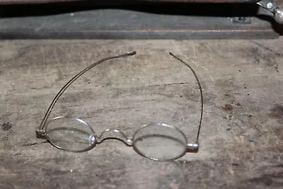 Antique Wire Rim Glasses (Broken Lens) Eye Glasses • $5