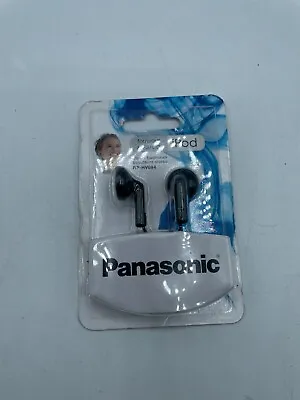Panasonic RP-HV094E-K In-Ear Stereo Earphones Headphones For IPhone/iPod/MP3 New • £4.89