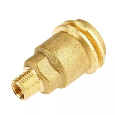 1-3pc QCC1 Nut Propane Gas Fittings Hose Adapter 1/4'' Male Thread Quick Connect • $10.98