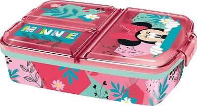 Minnie Mouse: Being More Minnie Multi Compartment Lunch Box Perfect For Children • £7.98