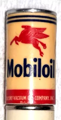 RARE!! CAN TOPPER  AUTOPOINT # 64  SALESMAN SAMPLE With  MOBILOIL CAN  On Pencil • $16.95