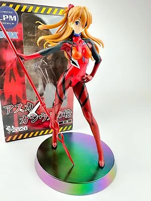 Evangelion Asuka Langley Figure Spear Of Cassius SEGA 23cm From Japan Anime • $72.74