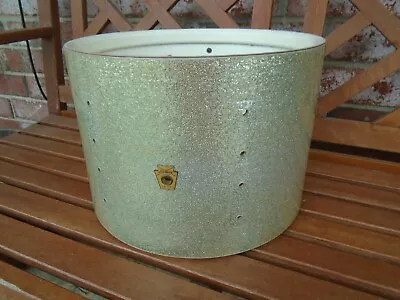 VINTAGE 1950's WFL LUDWIG 9x13 TOM DRUM SHELL SILVER SPARKLE-MORELLO-NICE • $300