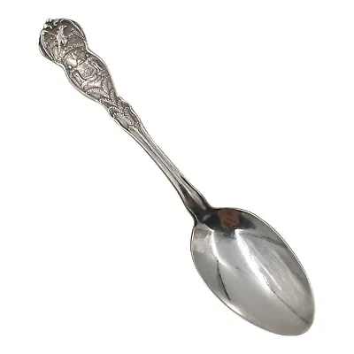 Antique Pat Apd For Wm Rogers New York Souvenir Spoon Eagle Us State Collectible • $5.99