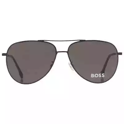 Hugo Boss Grey Pilot Men's Sunglasses BOSS 1219/F/SK 0I46/IR 63 BOSS 1219/F/SK • $56.39