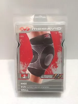 McDavid 5125 Level 2 Knee Sleeve Elastic Small (12-14 ) - Knee Injury Relief NEW • $5