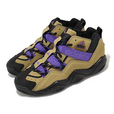 Adidas Top Ten 2000 Kobe Bryant Khaki Purple Rush Men Basketball Shoes HQ9005 • $215.60