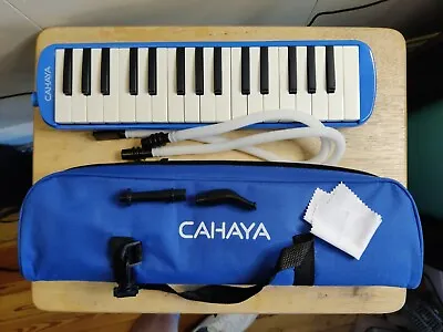 CAHAYA Melodica 32 Keys Double Tubes Mouthpiece Air Piano Keyboard Musical Instr • $11.29