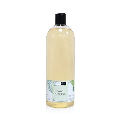 £7.45 • Buy 1 Litre Sweet Almond Oil (1000ml) | 100% Pure & Natural Cold Pressed Carrier Oil