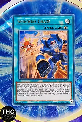 Synchro Chase LED6-EN026 1st Edition Ultra Rare Yugioh Card • £2.19