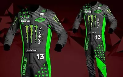 MONSTER GO KART RACING SUIT CIK FIA LEVEL 2 Auto Racing Suit In All Sizes • $99