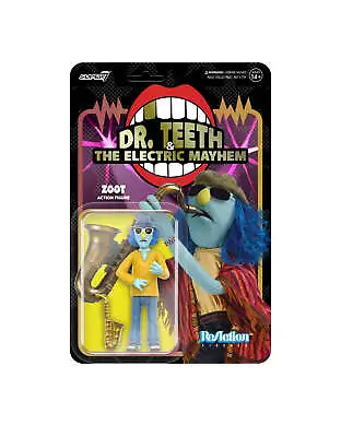 Electric Mayhem Band Zoot  (Muppets Super7 ReAction) • $24.95