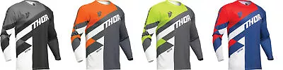 Thor Sector Checker Jersey MX Motocross ATV Sizes S-4XL NEW 2024 • $27.95