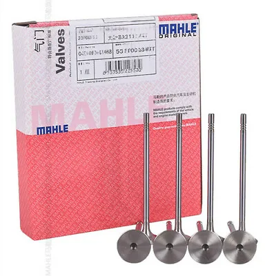 MAHLE OEM Engine Valves Set Intake & Exhaust 6mm For Audi A4 VW Jetta 1.8T 2.0T • $127