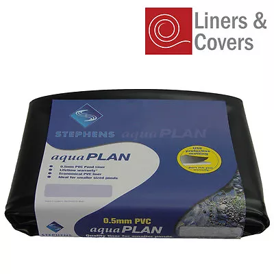 £21.11 • Buy PVC Fish Pond Liner | Garden Landscaping Heavy Duty PVC Pool | 15 Year Guarantee