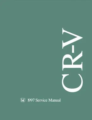 1997 Honda CR-V CRV Shop Service Repair Manual Book Engine Drivetrain Electrical • $80.77