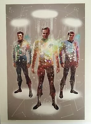 Star Trek 11x14 Lithograph Mondo Poster Boldly Go Marco D'Alfonso • $24.99