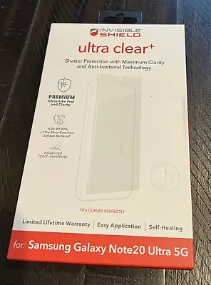 Zagg InvisibleShield Ultra Clear+ Screen Protecto Samsung Galaxy Note20 Ultra 5G • $19.99